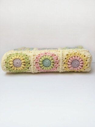 Pastel Harmony Baby Blanket