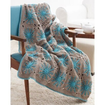 Sunburst Blanket in Bernat Super Value