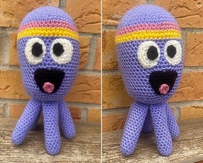 Purple Rainbow friends: Crochet pattern