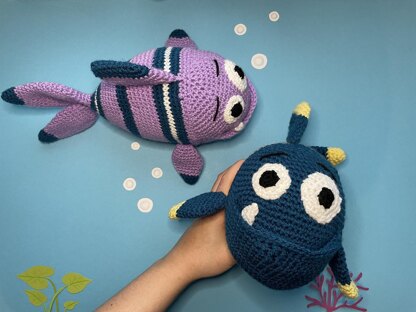 Zodiac Pisces amigurumi