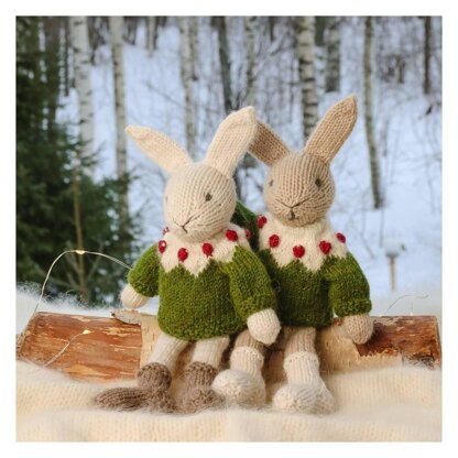 Christmas outfits for doll and home decor