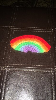 Rainbow brooch