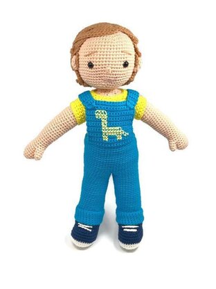 James Amigurumi Boy Doll