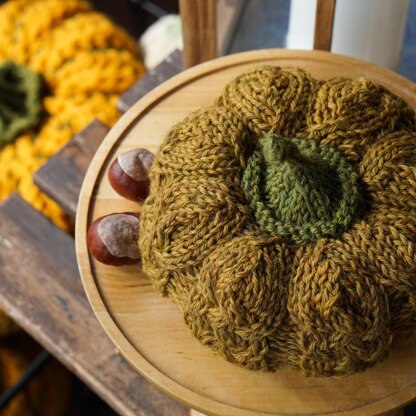 Knitting Pumpkin