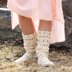 Coachella Lace Boots with Flip Flop Soles