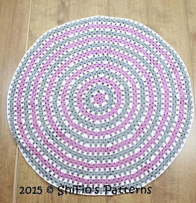 Granny St Shawl Crochet Pattern #330