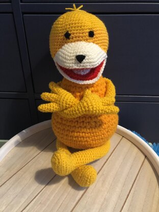 Flat Eric amigurumi doll