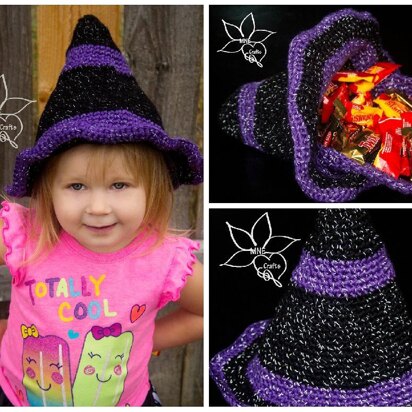 Witch Hat Trick or Treat Bag