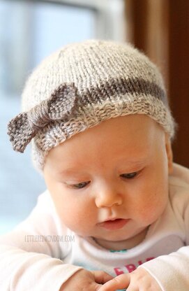 Bow Baby Hat