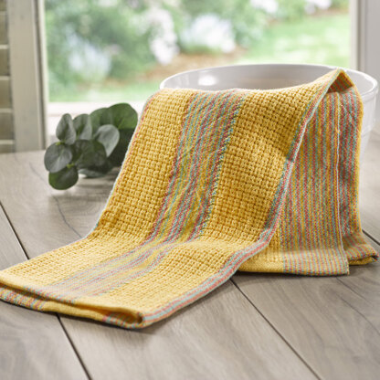 Valley Yarns #190 Lemon Sherbet Towel PDF
