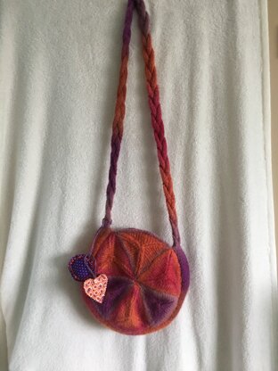 pink and orange bag