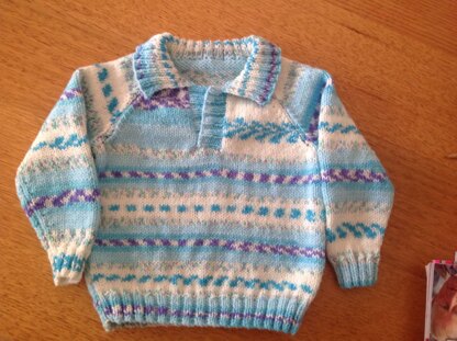Sweater for my grandson