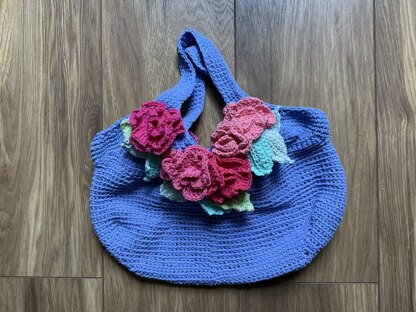 Crochet Flower Bag