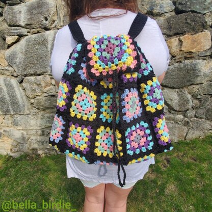 Granny Square Backpack