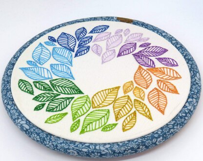 Stitchdoodles As the Leaves Turn Hand Embroidery Pattern