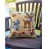 Vervaco Forest Animals Cross Stitch Cushion Kit - PN-0158026 - 40 x 40 cm