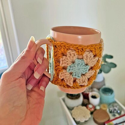 Granny Stash Buster Mug Cozy