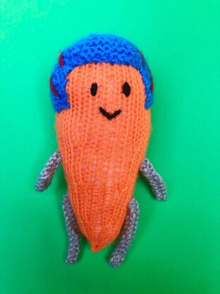 Pilot Kevin the Carrot chocolate orange cover