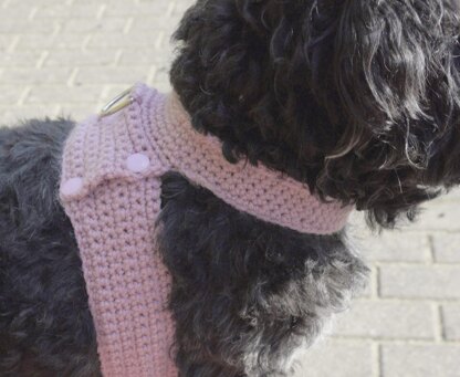 Crochet Pattern Dog Harness (for small dogs)