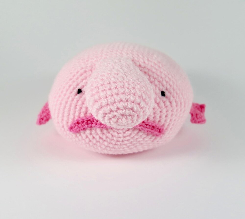 Needle Felted Blob Fish 