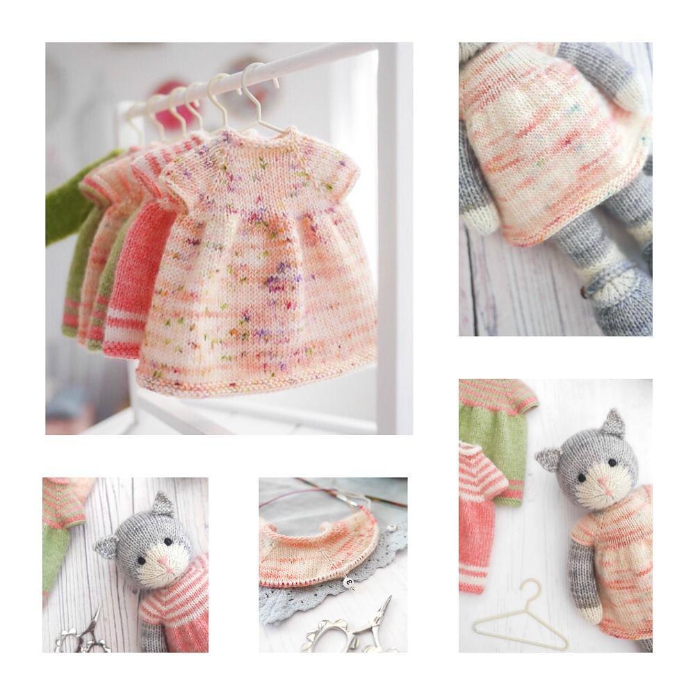 Top Down TEAROOM Dress Knitting pattern by Mary Jane's Tearoom | LoveCrafts Top Down TEAROOM Dress Knitting pattern by Mary Jane's Tearoom | LoveCrafts