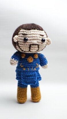 The Eternal Ikaris Marvel crochet amigurumi