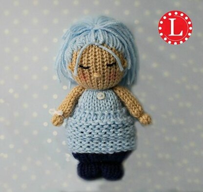 Loom Knit Cupcake Skirt Tiny Dolls