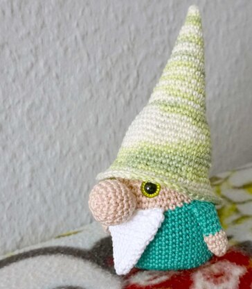 Häkelanleitung für den Wichtel Tomte