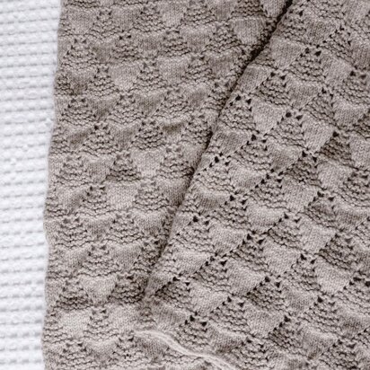 Sweetheart Blanket - Bc95 - knitting pattern