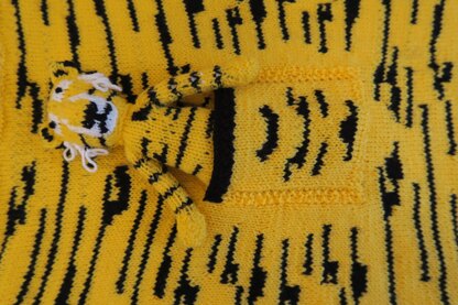 Tiger Baby Car Seat Blanket with separate Hat & Toy