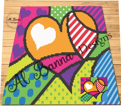 Heart Patchwork SC Graphgan (230 x 200)