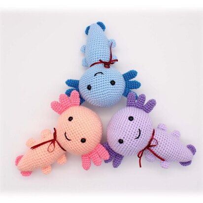 Baby Axolotl Crochet Pattern