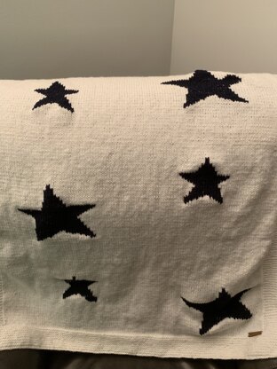 Star baby blanket