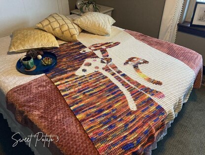 Mushroom Patch Blanket