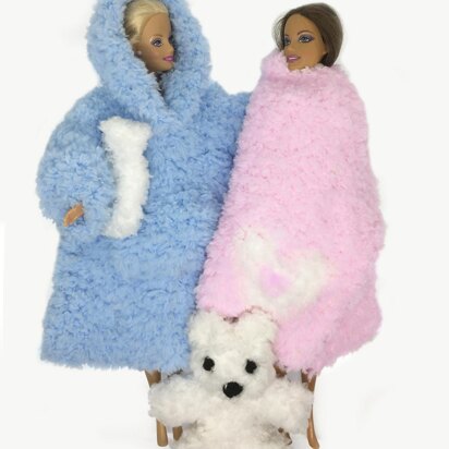 Barbie snowflake blanket hoodie, blanket, teddy
