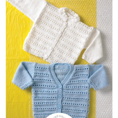 UKHKA 65 Ridge Stitch Cardigans - UKHKA65pdf - Downloadable PDF