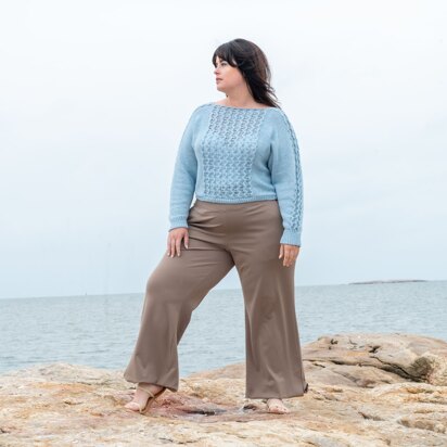 Levantine Sweater in Berroco Seaspun - Downloadable PDF