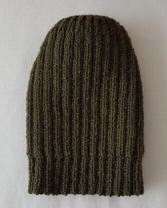 Everly - firm or slouchy rib beanie