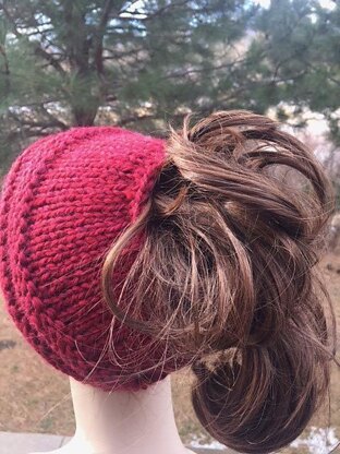 Messy Bun Hat