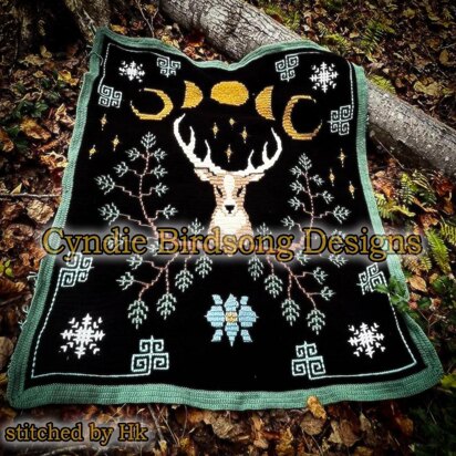 Winter Solstice Magic - overlay mosaic blanket