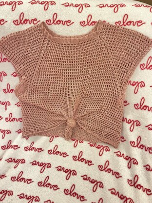 Mesh cover up top