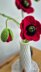 Poppy flower bouquet