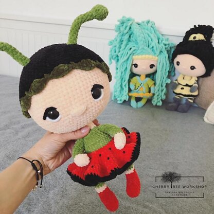 Ladybug Doll / biedronka lala CTW