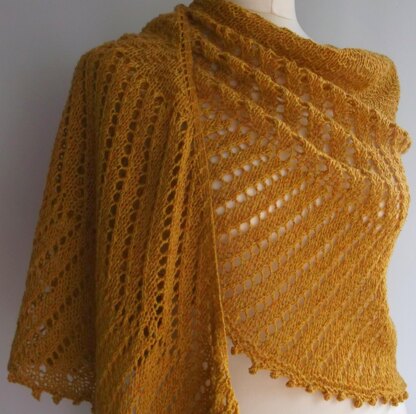 Cascade shawl 27