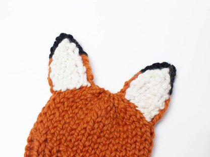 Fox Ears Winter Hat Baby Children Chunky