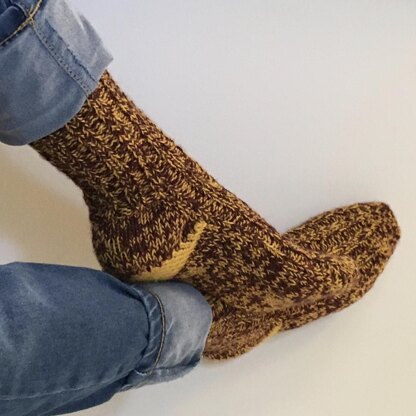 Instant Winter Socks (Cuff Down)