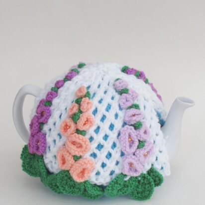 Hollyhock Tea Cosy Knitting Pattern