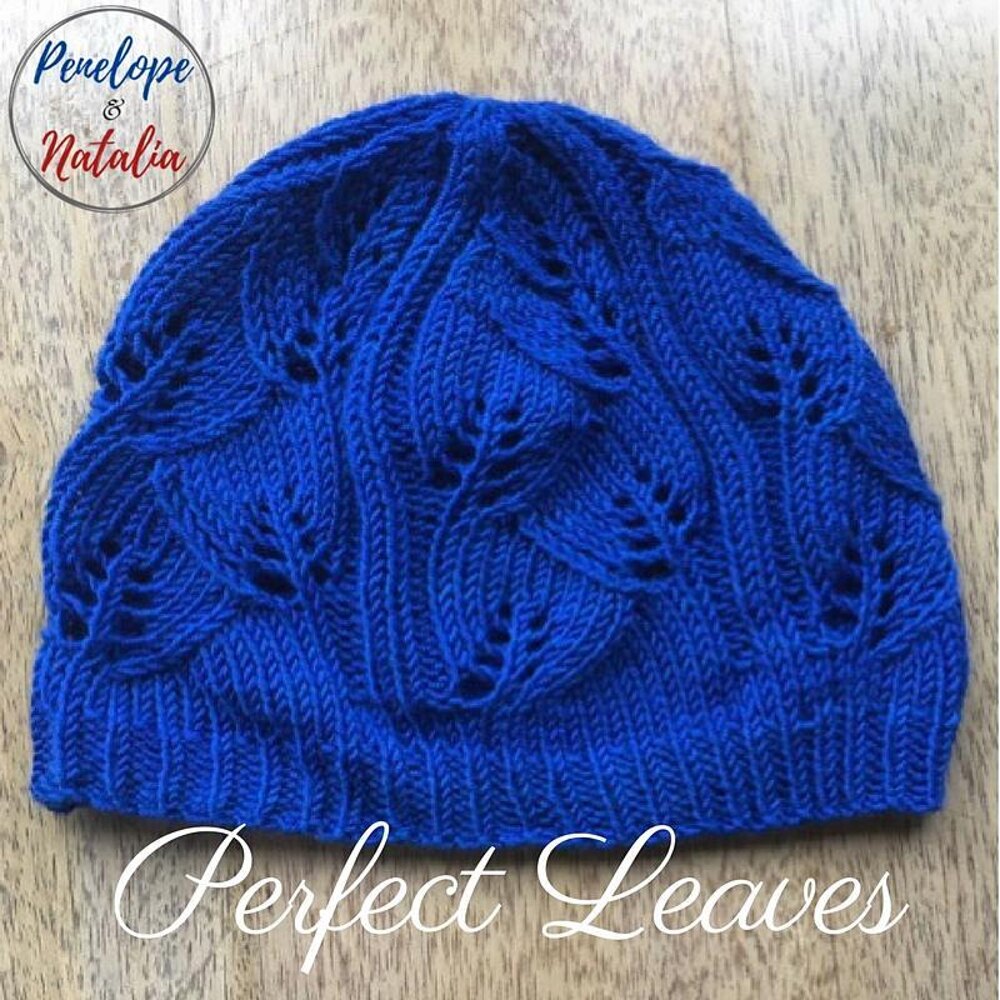 Perfect Leaves Hat Knitting pattern by Penelope Natalia LoveCrafts