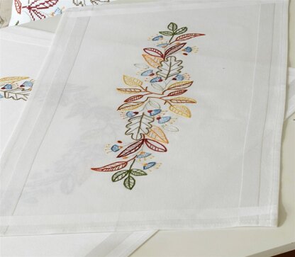 Permin Autumn Embroidery Kit - 40 x 80 cm