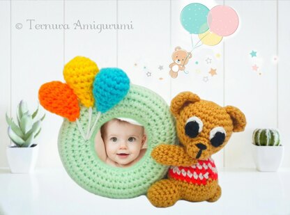 Bear photo frame